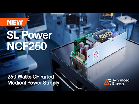 NCF250 Series of CF Rated Medical Power Supplies